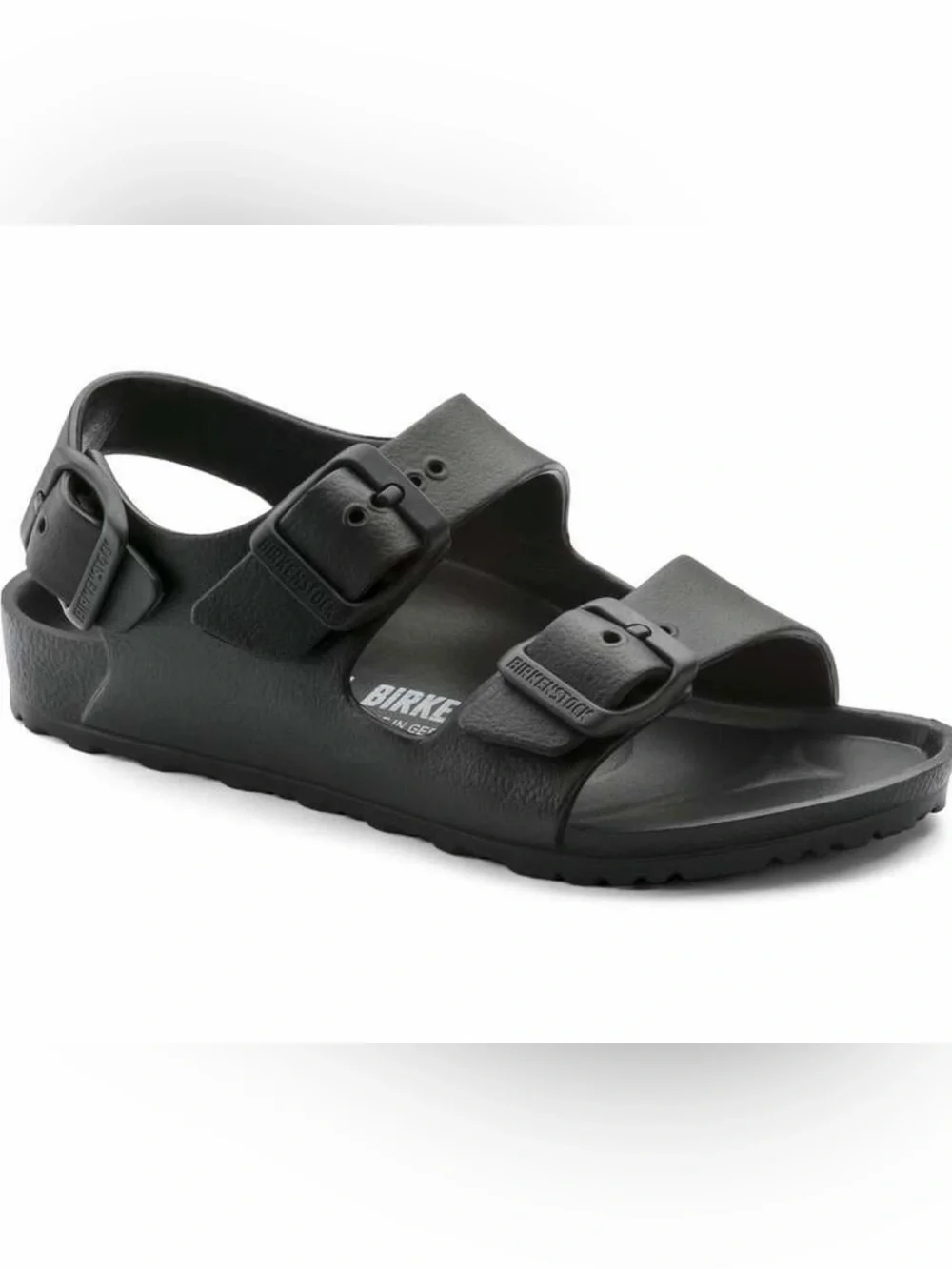 Birkenstock Black Milano Essentials Kids EVA Euc size 28 / 11